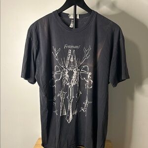 Black Graphic Short Sleeve Tee